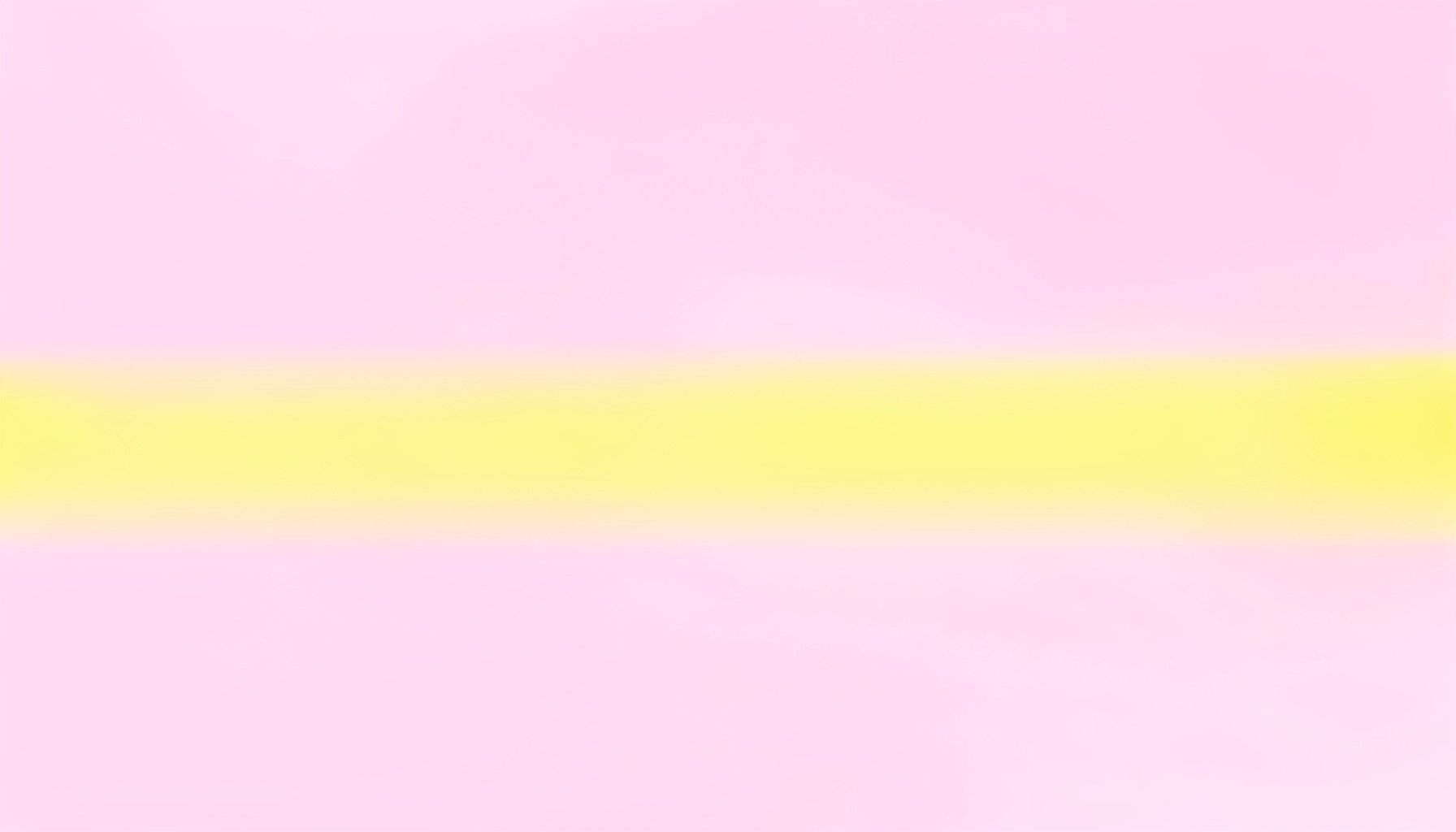 Pale pink gradient with a horizontal soft yellow band